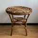 Rattan coffee table