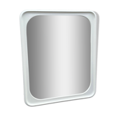 Miroir space age h94 x l76 cm