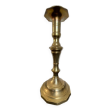 Old copper candle holder