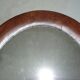 Miroir ovale cadre bois 74X58