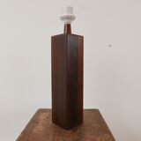 Teak mid-century swedish table lamp base