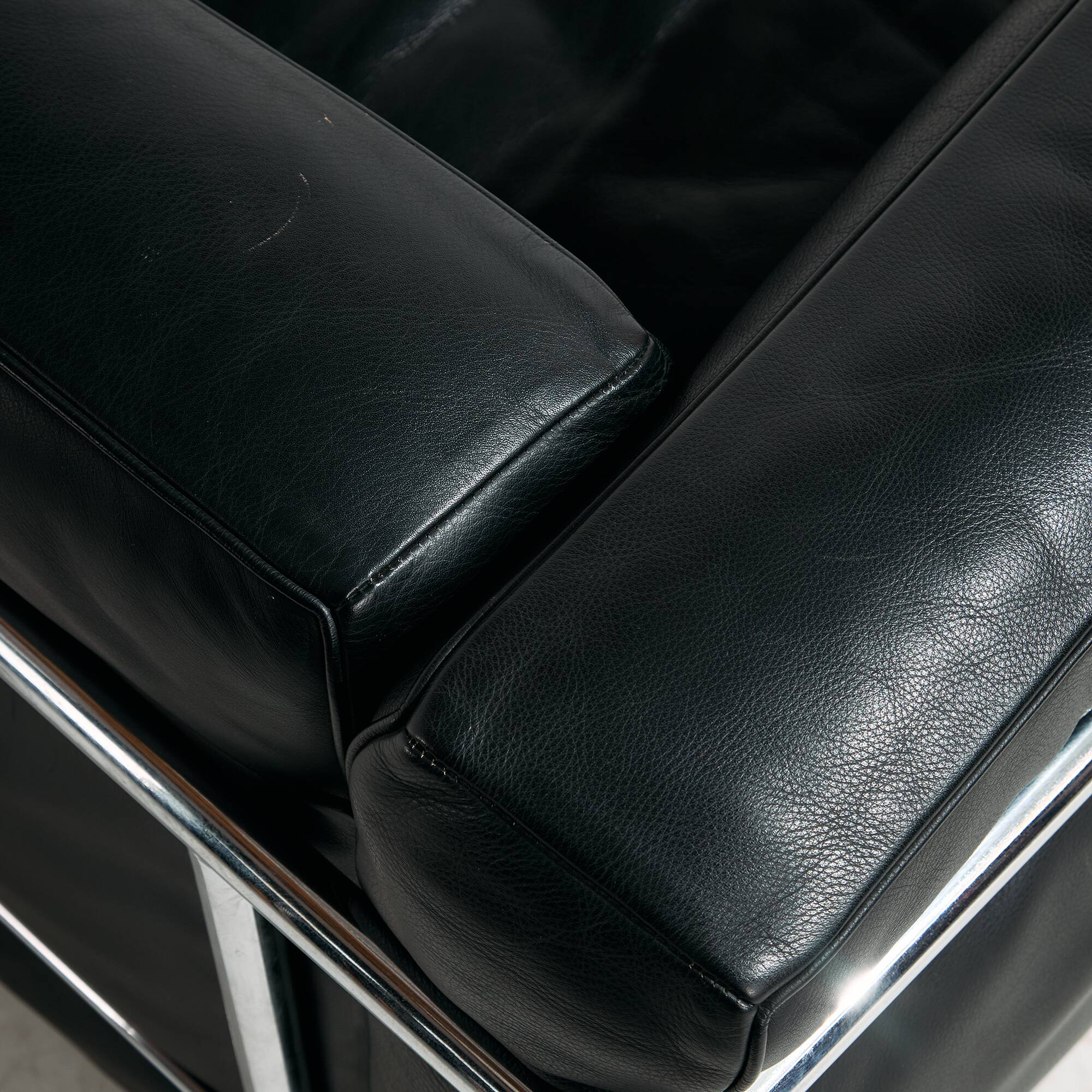 LC2 sofa by Le Corbusier, Pierre Jeanneret and Charlotte Perriand for Cassina