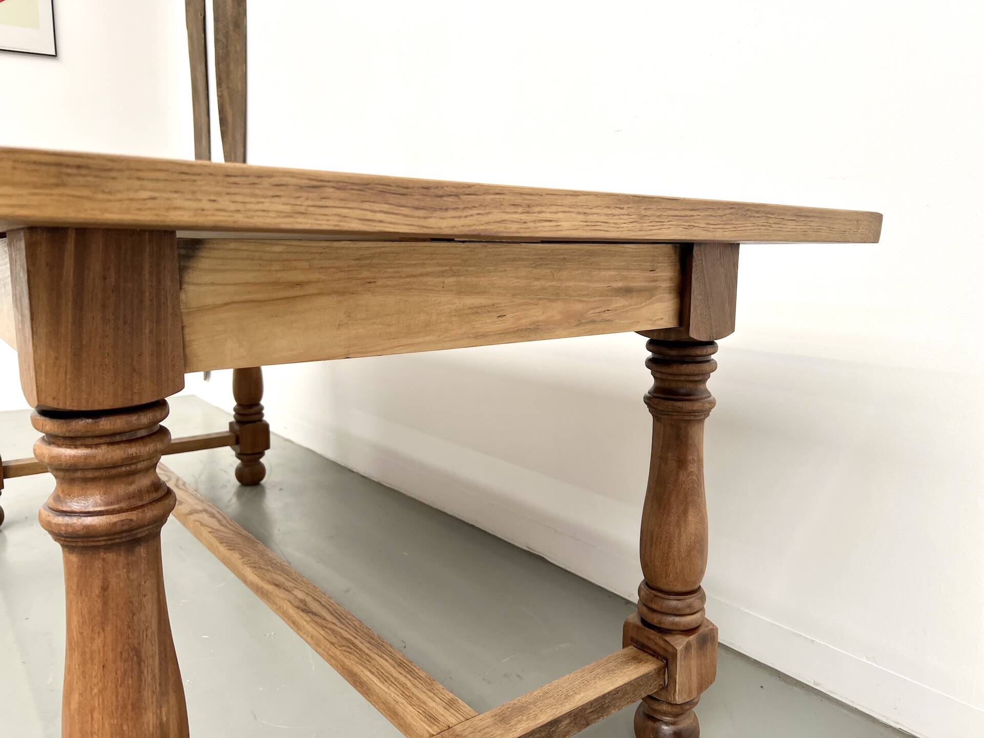 Oak and cherry table – 1970s