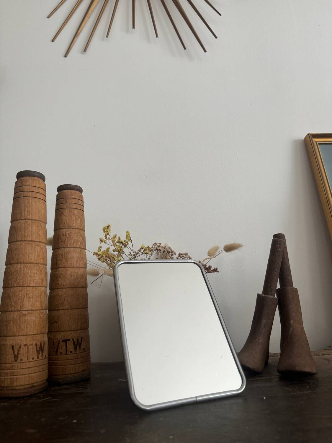 Barber mirror 18x13cm