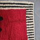 Tapis en laine pure fait main traditionnelle taille 2/3 m
