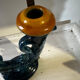 Vintage ceramic organic candlestick