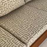 Banquette murale années 1970