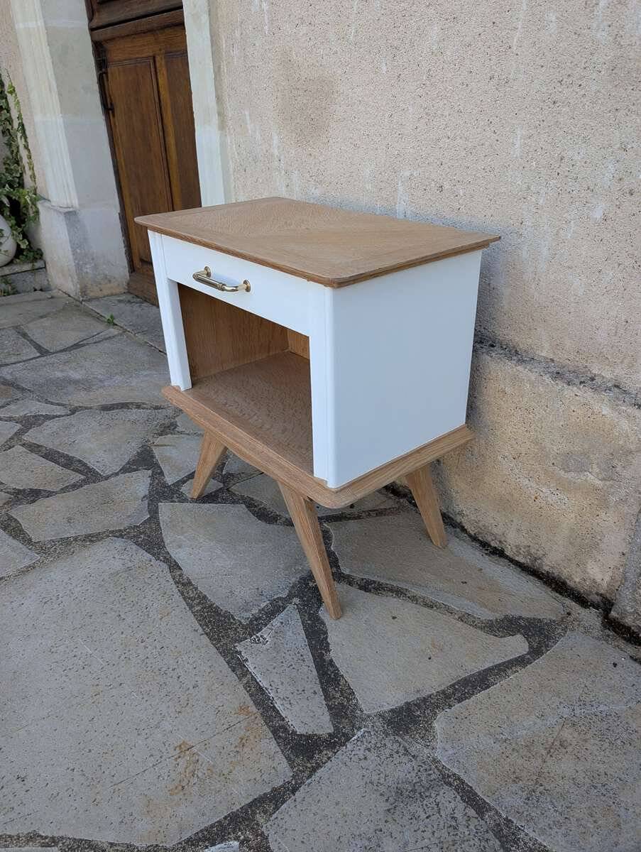 Vintage bedside table