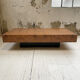 Table basse italienne laque loupe d’orme