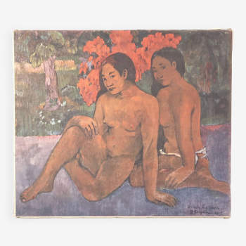 Tableau, reproduction de Paul Gauguin