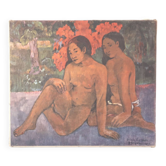 Painting, reproduction by Paul Gauguin