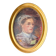 Antique Portrait Oil Painting With Wooden gilded frame 58cm x 45cm