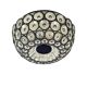 Large Mid-Century Glass Ceiling Light from Limburg, Germany, 1960s