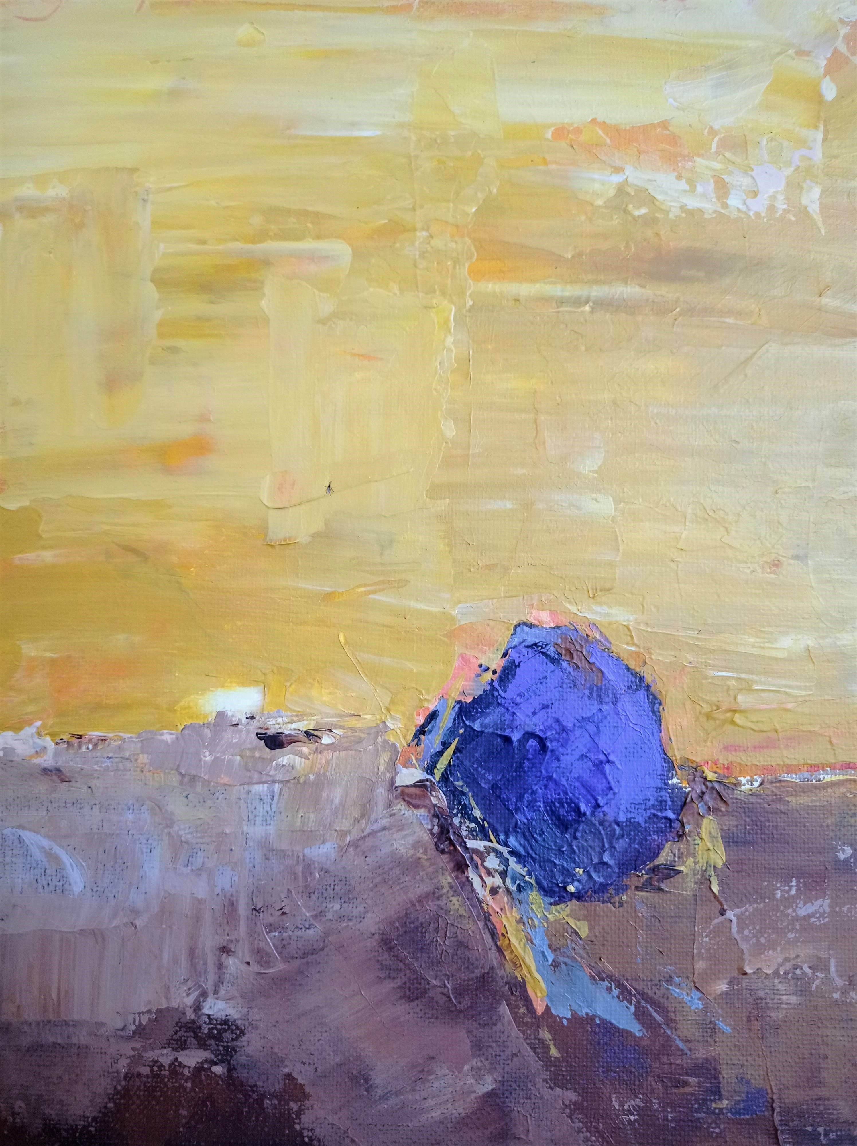 Modern painting - abstract still life