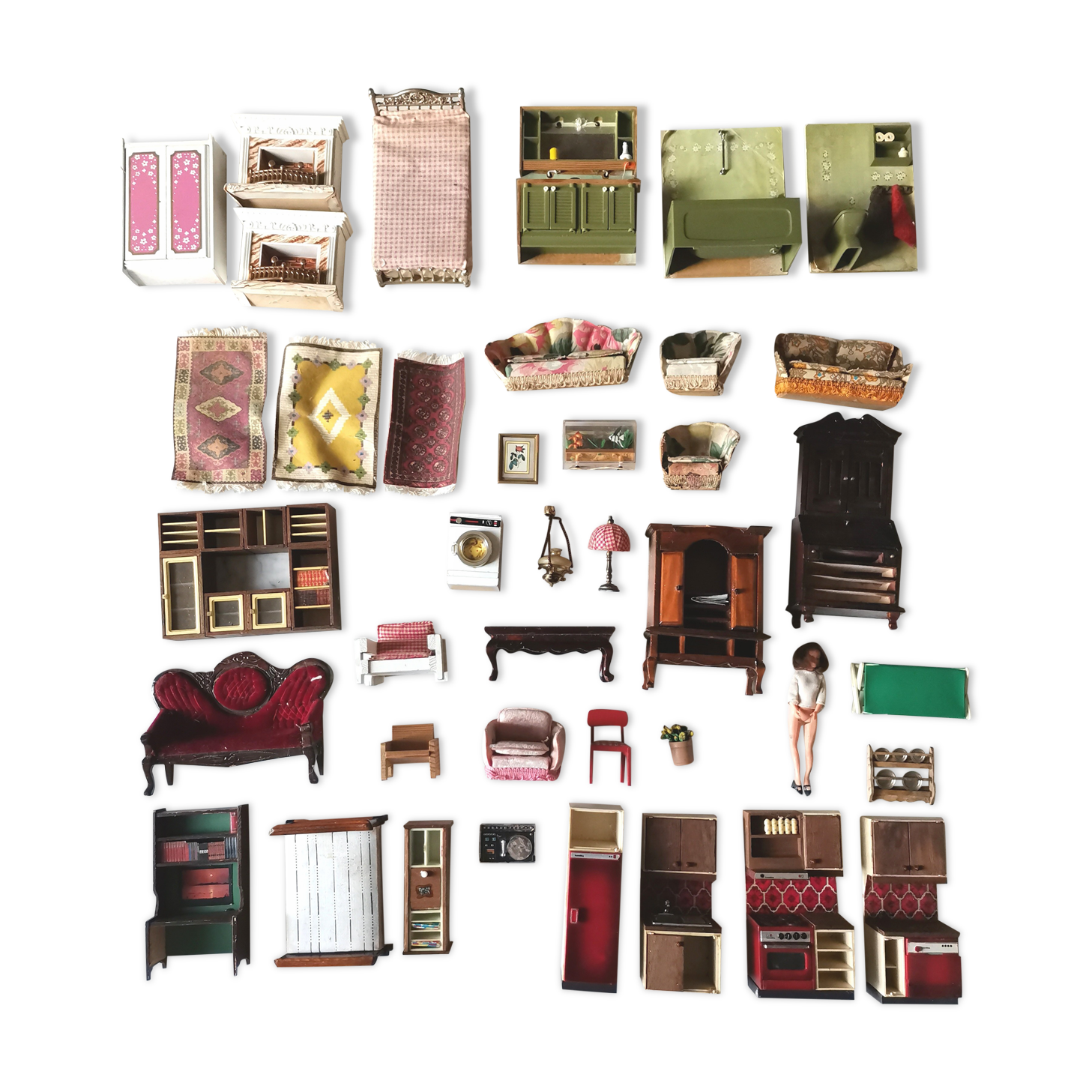 Interior doll's house 70s