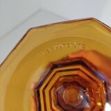 Art Deco vase pair, Val-Saint-Lambert crystal 1930