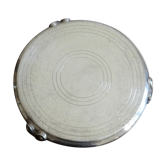 Dessous de plat en métal argenté, France