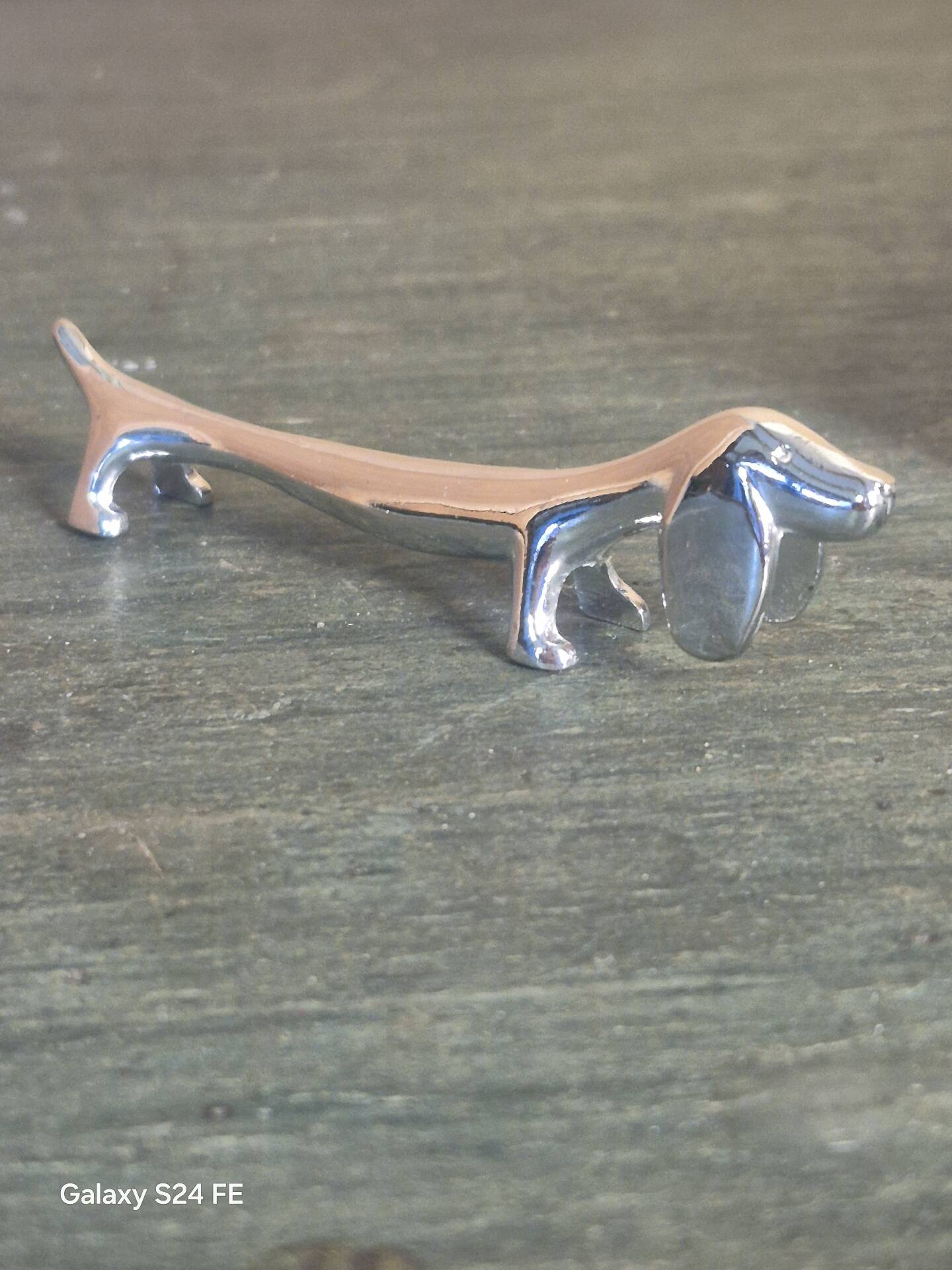 Dachshund knife holder