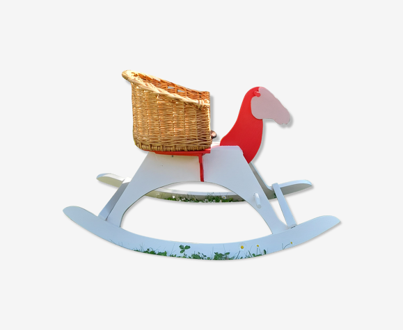 Cheval en bois vintage