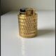 Briquet de table Unitron en métal doré vintage KOEI Japon