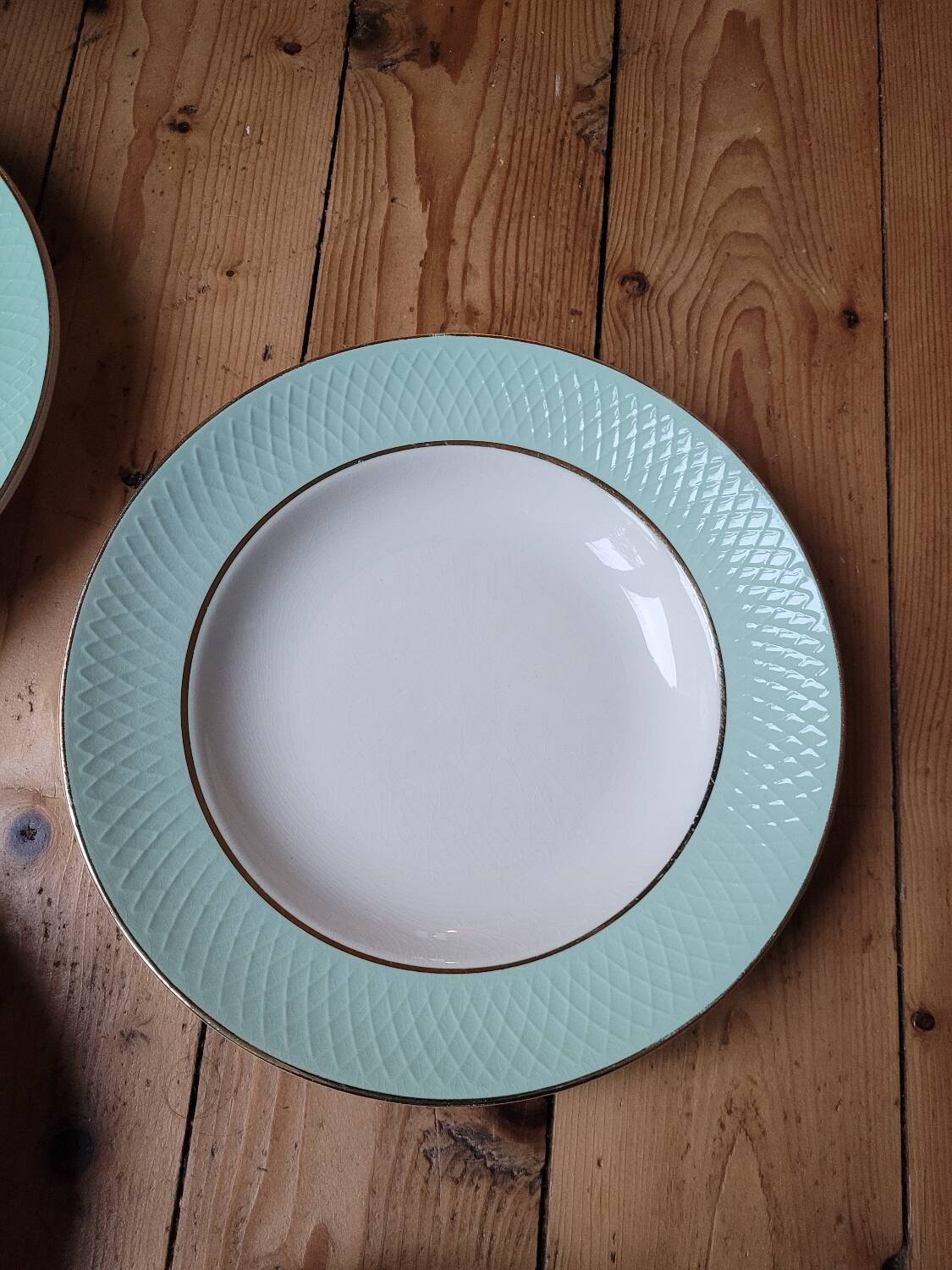 6 soup plates “Café Gilbert” Orchies Moulin des Loups