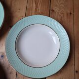 6 soup plates “Café Gilbert” Orchies Moulin des Loups