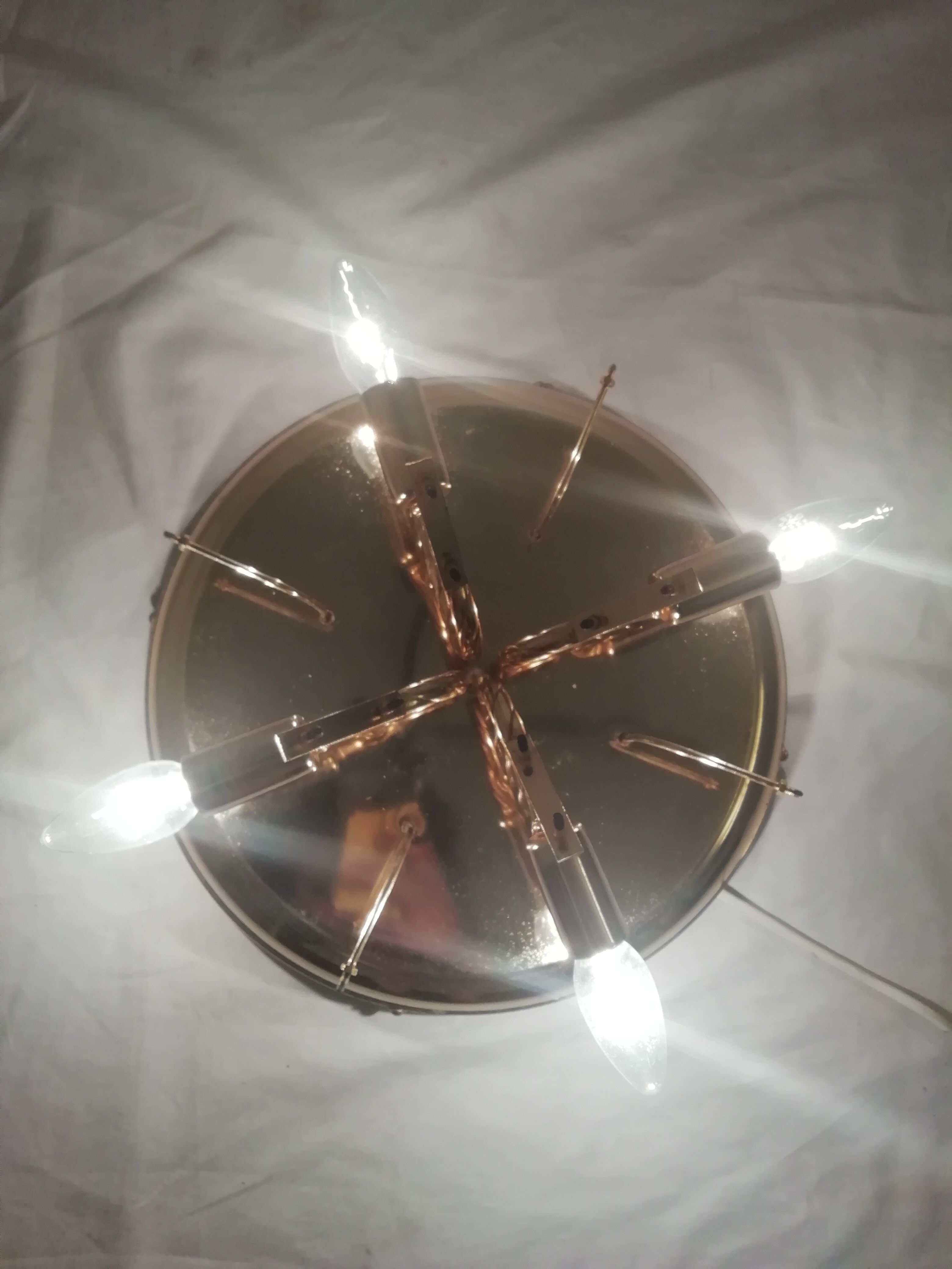 Plafonnier de plafond de verre de Murano