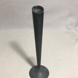 Vase ancien soliflore etain décoration vintage