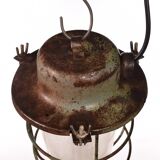 Suspension cage industrielle verte