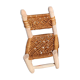 Chaise enfant macramé