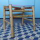 Tabouret bambou vintage