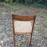 3 Scandinavian Moller chairs