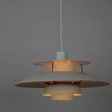 Danish vintage pendant lamp PH 5 by Poul Henningsen, Louis Poulsen, 1958