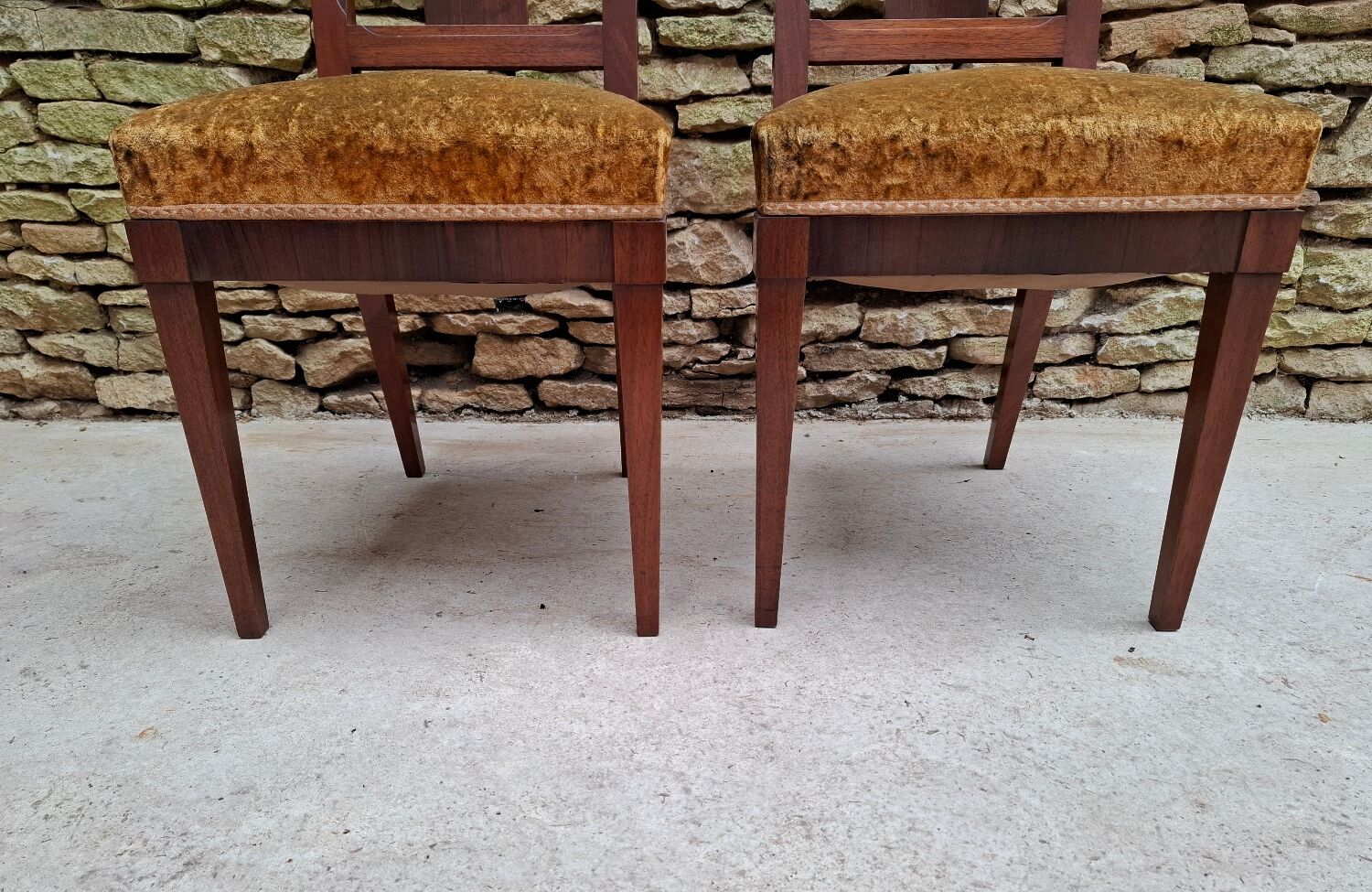 Art Deco pair of chairs