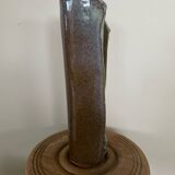 Glazed stoneware vase