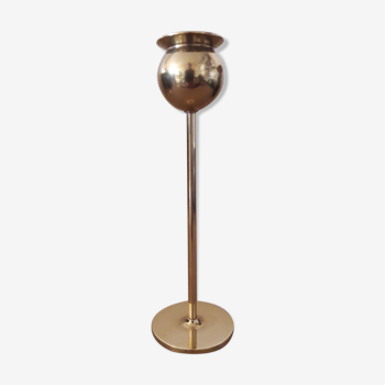 Candle holder "Tulip" by Pierre Forssell for Skultuna 1607 , Suedu , around 1980