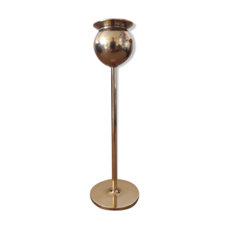 Candle holder "Tulip" by Pierre Forssell for Skultuna 1607 , Suedu , around 1980
