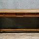 Table or centre desk in Louis XIII style made of solid oak around 1850.