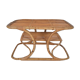 Table basse en rotin