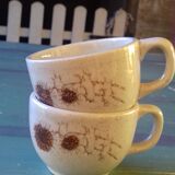 Duo de tasses en grés