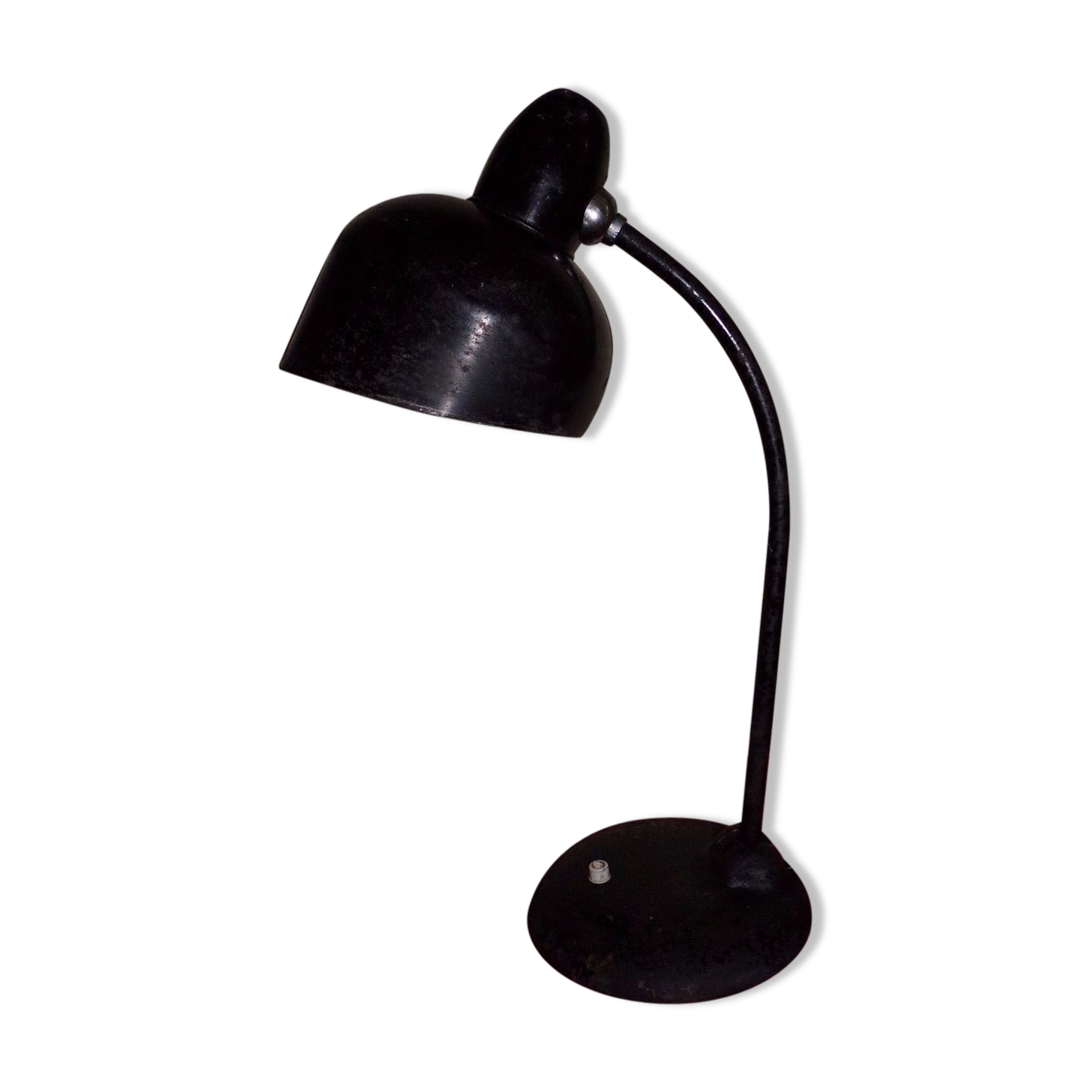 Rare lampe d'atelier Escolux vintage 1940 marque Kaiser Idell industriel