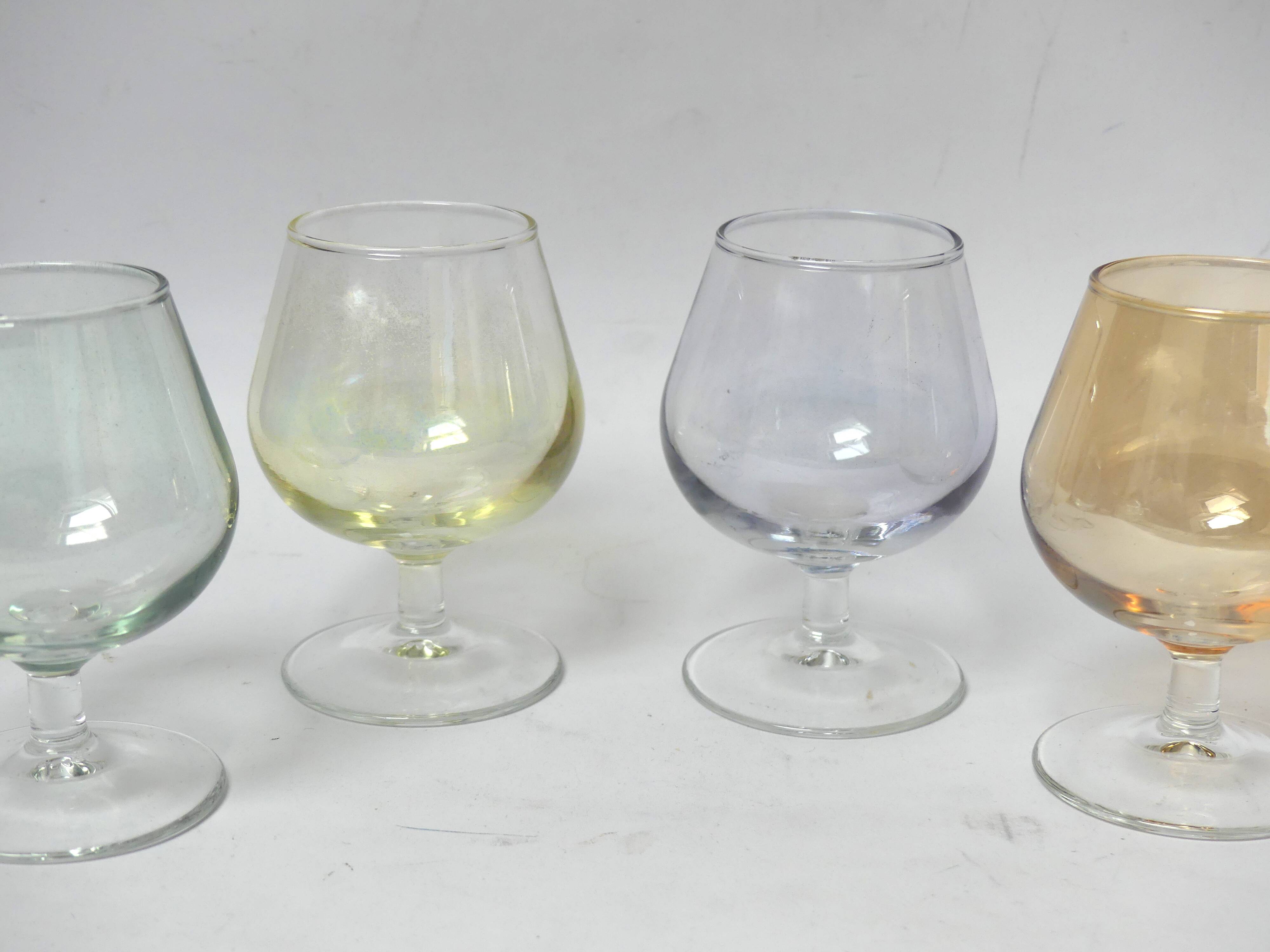 4 Luminarc cognac glasses