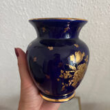 Midnight blue vase Gien