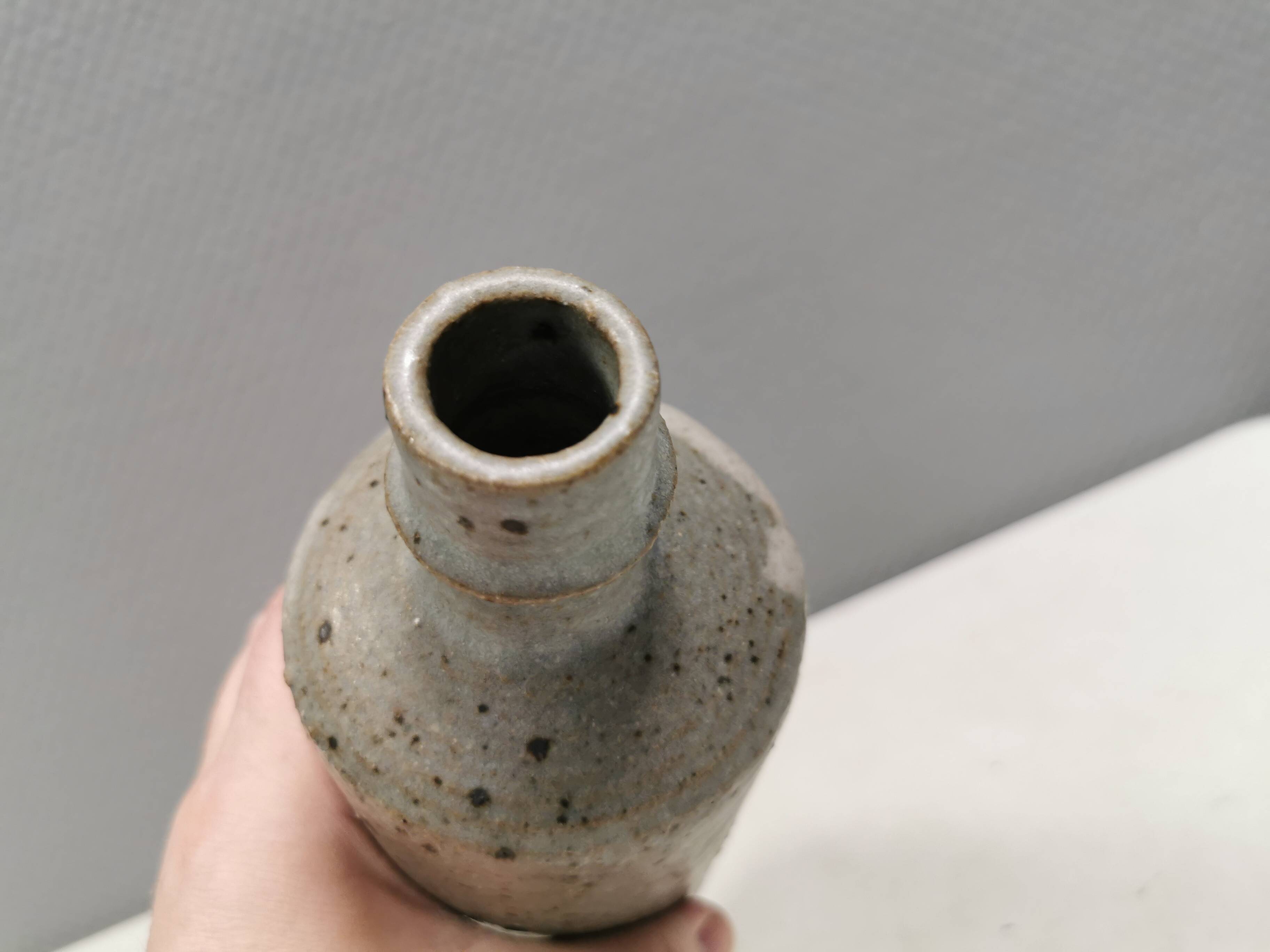 Ceramic bottle/vase, Danish from 1970-80.