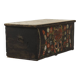 Antique painted Folk art bridal chest