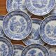 12 dessert plates in earthenware "Burgenland" Villeroy and vintage Boch
