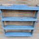Burmese teak wall shelf