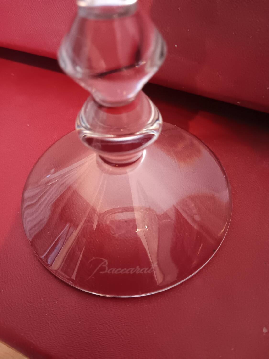 Baccarat champagne flutes