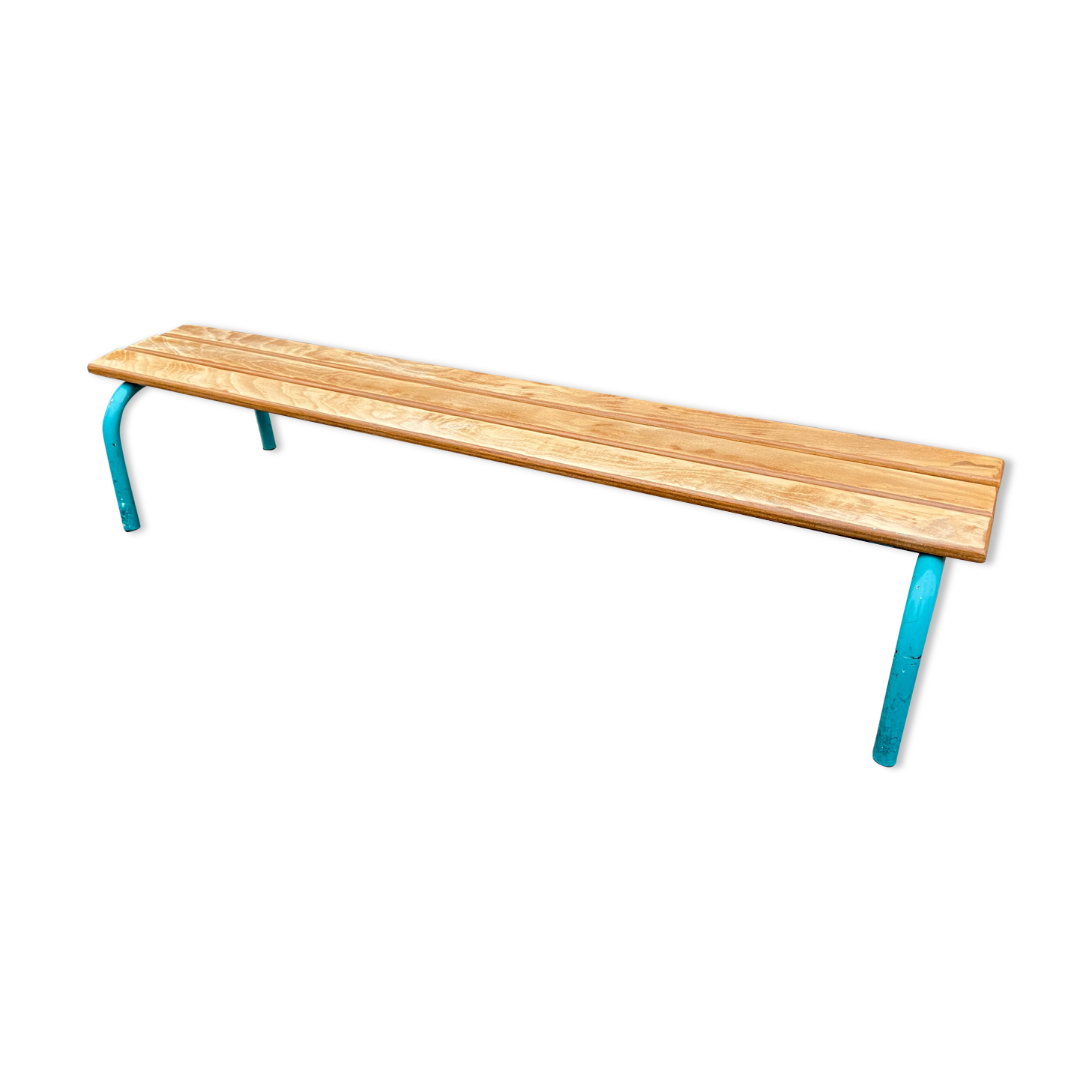 Industrial children's school bench Mullca 1960s