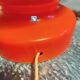Vintage opaline glass lamp, Space Age, Murano 1960 - 1970